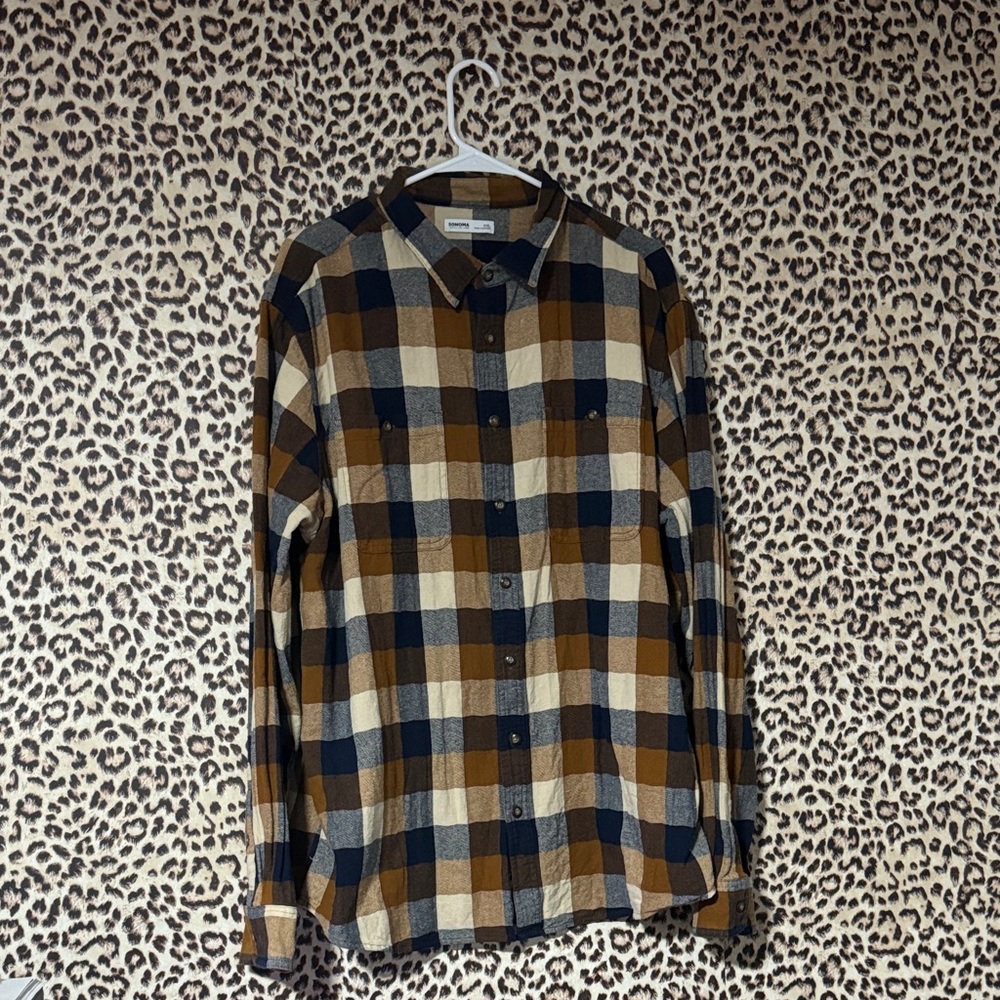 Sonoma flannel!